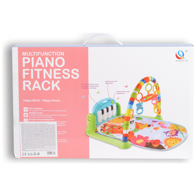 Moni Piano Play Mat Baby Gym Boy 696-R21 3800146266332