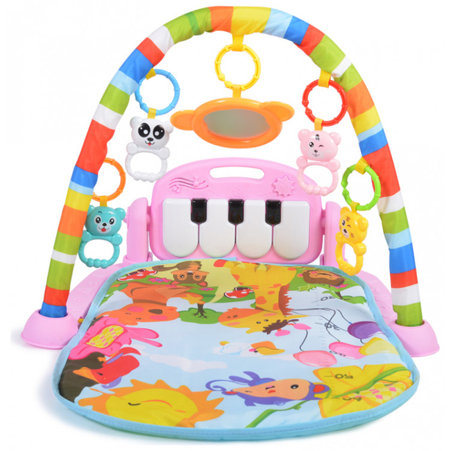 Moni Piano Play Mat Baby Gym Boy 696-R22 Girl 3800146266349