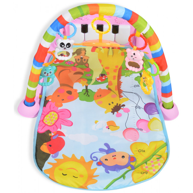 Moni Piano Play Mat Baby Gym Boy 696-R22 Girl 3800146266349