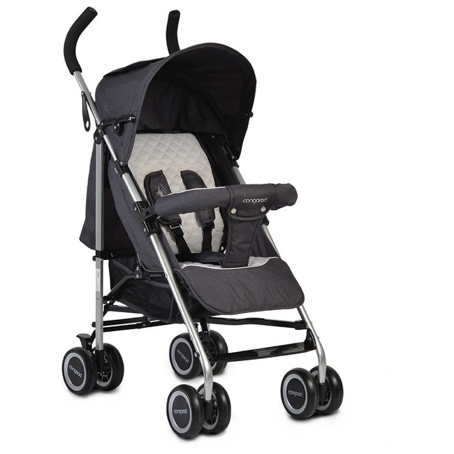 Moni Sapphire Lightweight Baby Stroller 6+months - Black (3800146235437)