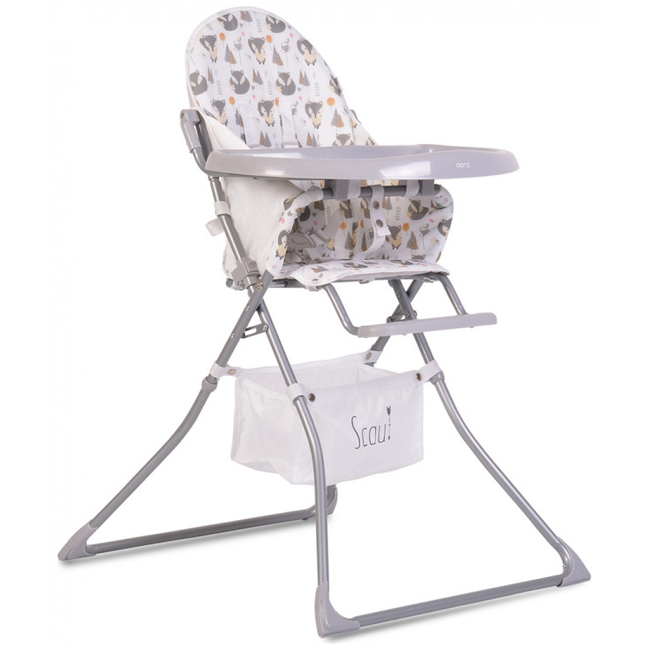 Moni Scaut High Chair Grey 3801005150618