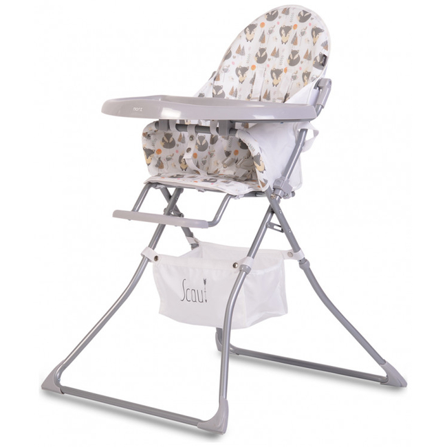 Moni Scaut High Chair Grey 3801005150618