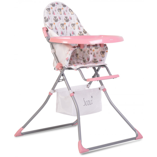 Moni Scaut High Chair Pink 3801005150625