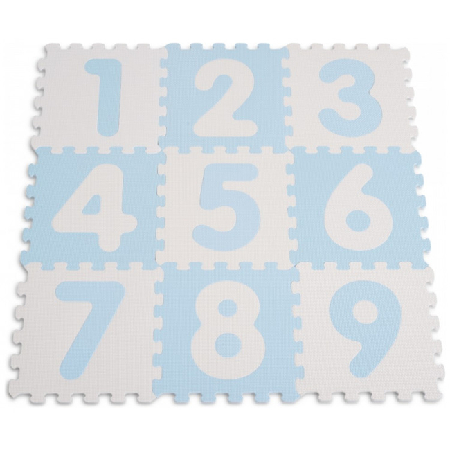 Moni Sunta Toys Παζλ Δαπέδου Αντιβακτηριδιακό 1001B3 9τμχ Γαλάζιο 3800146221836