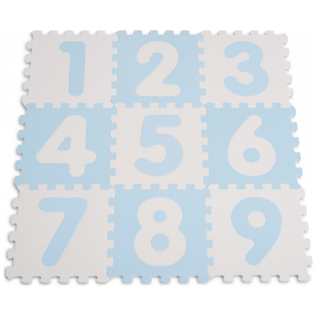 Moni Sunta Toys Antibacterial Floor Puzzles 1001B3 9pcs Blue 3800146221836