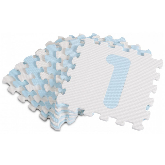 Moni Sunta Toys Παζλ Δαπέδου Αντιβακτηριδιακό 1001B3 9τμχ Γαλάζιο 3800146221836