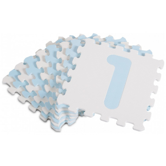 Moni Sunta Toys Antibacterial Floor Puzzles 1001B3 9pcs Blue 3800146221836