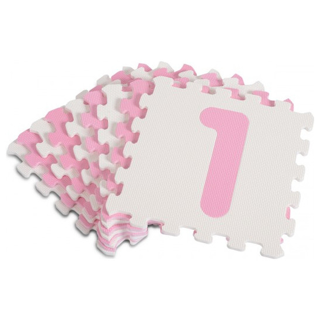 Moni Sunta Toys Παζλ Δαπέδου Αντιβακτηριδιακό 1001B3 9τμχ  Ροζ 3800146221829