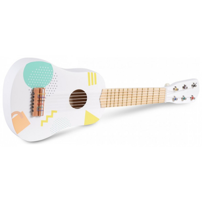 Moni Toys Wooden Children's Guitar 6 Strings 3800146221515
