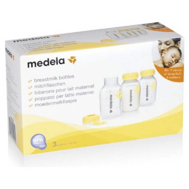 Medela - Μπιμπερό Συλλογής Μητρικού Γάλακτος 3τμχ x 150ml