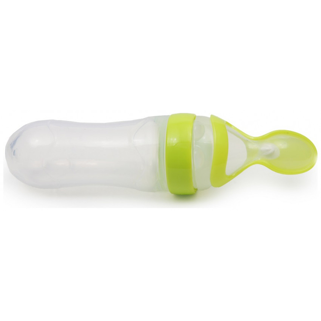 Cangaroo Silicone feer TC5025 - Μπιμπερό Σιλικόνης με κουταλάκι - BPA free