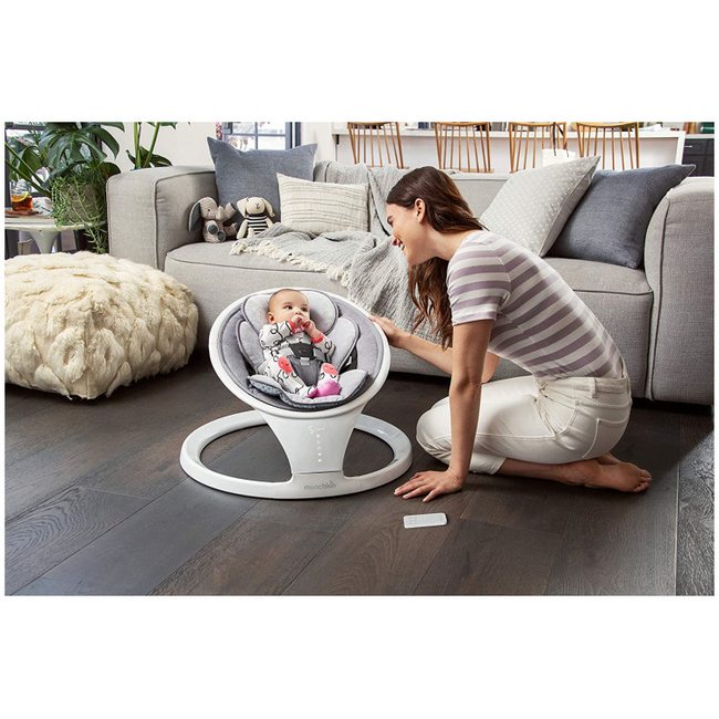 Munchkin Baby Swing Electric Rocker with Bluetooth & Control 51281
