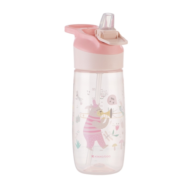 Kikka Boo Κύπελλο PP με στόμιο σιλικόνης 450ml Music Fest Pink 31302030066