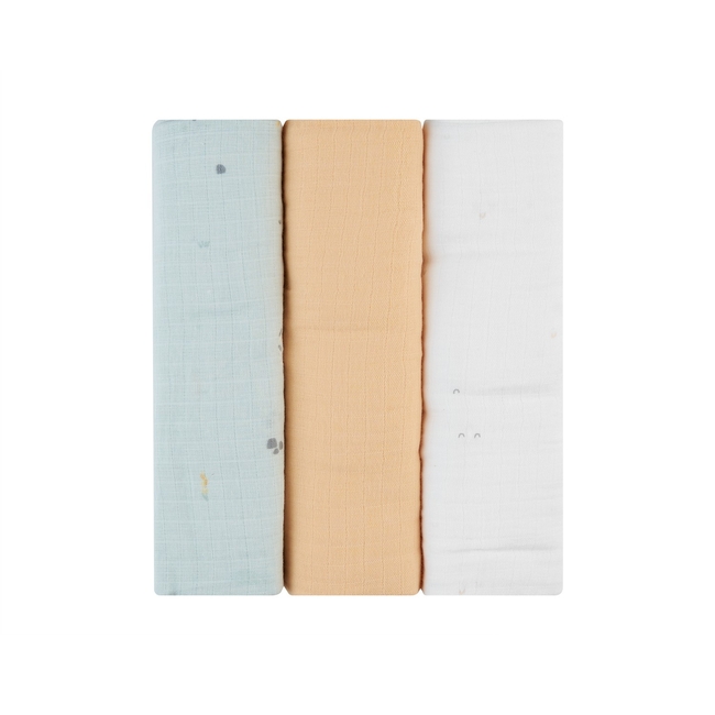Kikka Boo Muslin swaddle set 3 pcs 100x100 cm Sleepy Sheep 31103010092