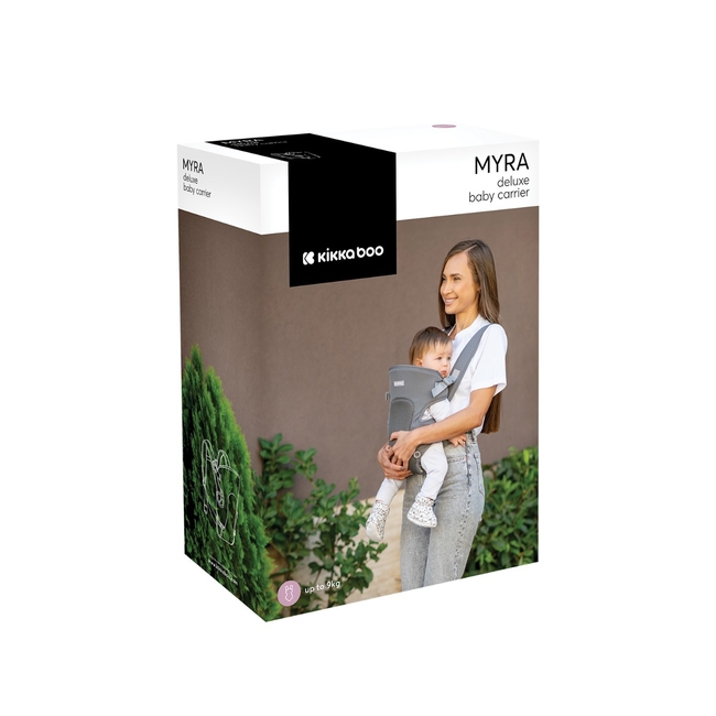 Kikka Boo Carrier Myra Mesh Grey 2024 31108010075