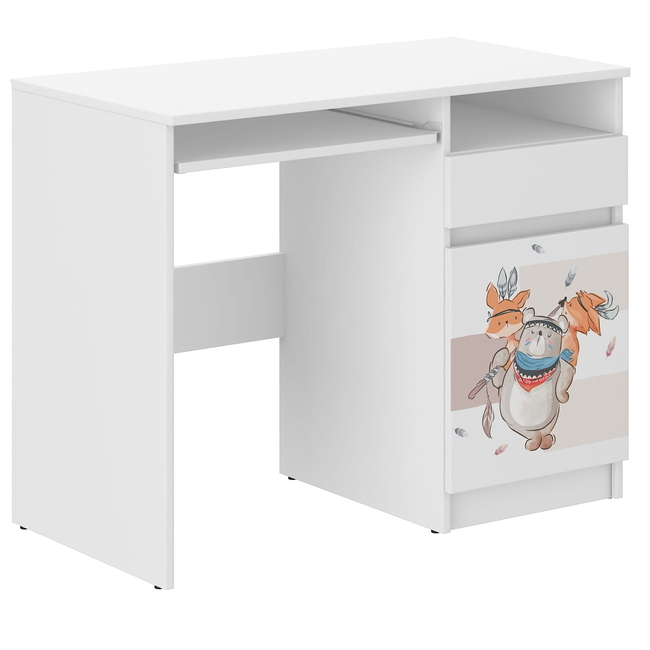 Children's Desk N35 96x50x76cm Bear Fox