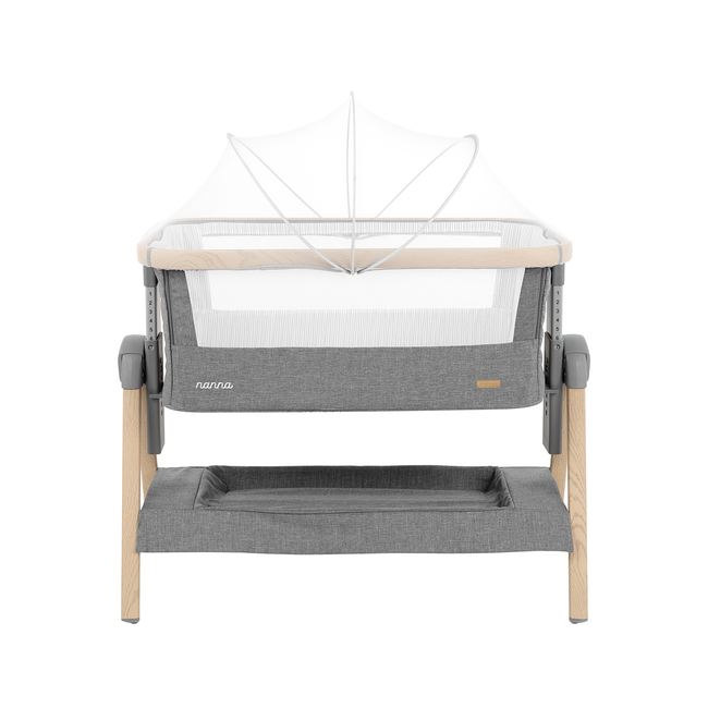 Kikka Boo Bedside crib Nanna Dark Grey 31003020031