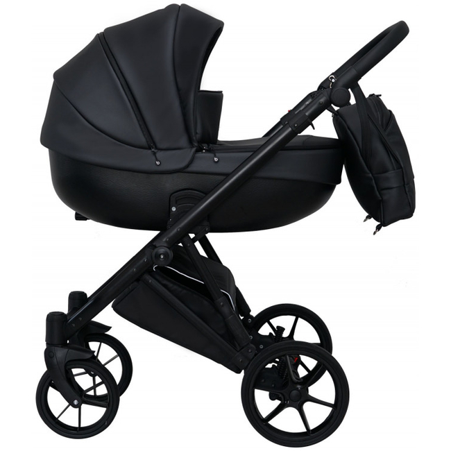 Mikrus NEXT 3 in 1 Complete Travel System Color 17 Leather Black Pearl