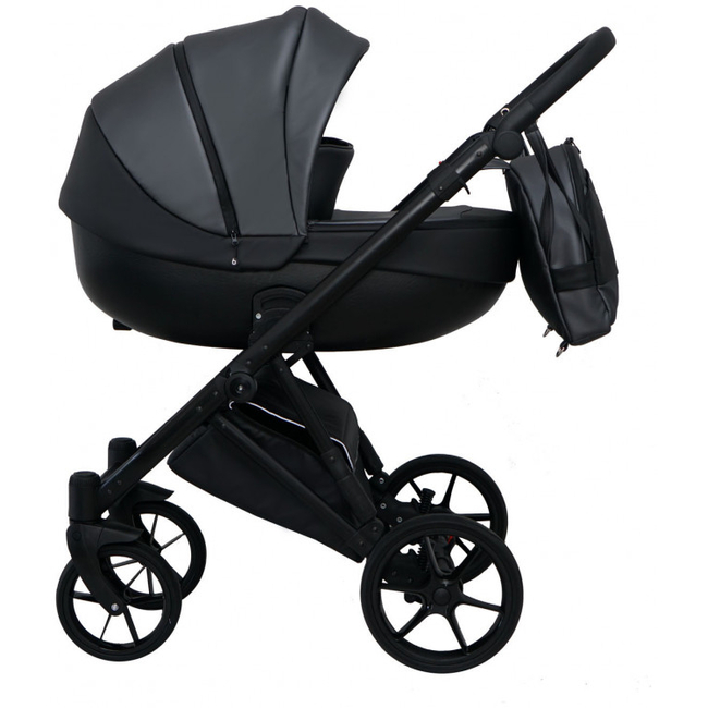 Mikrus NEXT 3 in 1 Complete Travel System Color 19 Pearl Graphite Leather
