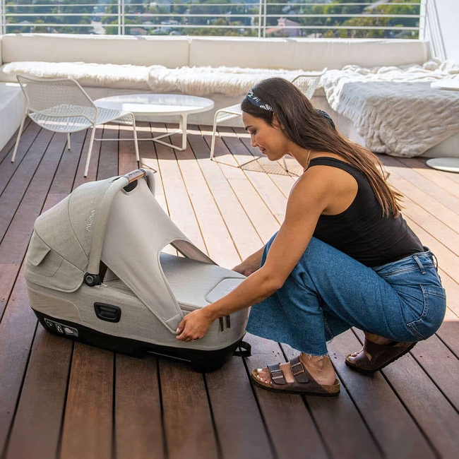 Nuna Triv Next Baby Stroller 0-22kg Caviar ST16615CVRGL