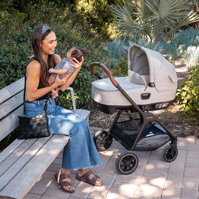 Nuna Triv Next Baby Stroller 0-22kg Caviar ST16615CVRGL