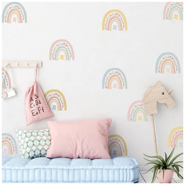 OEM Wall Stickers Rainbow Kids Room Decoration
