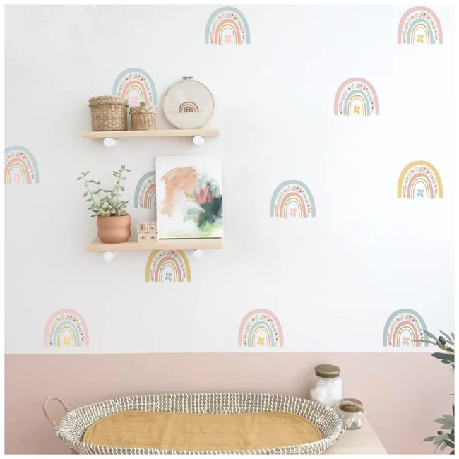 OEM Wall Stickers Rainbow Kids Room Decoration