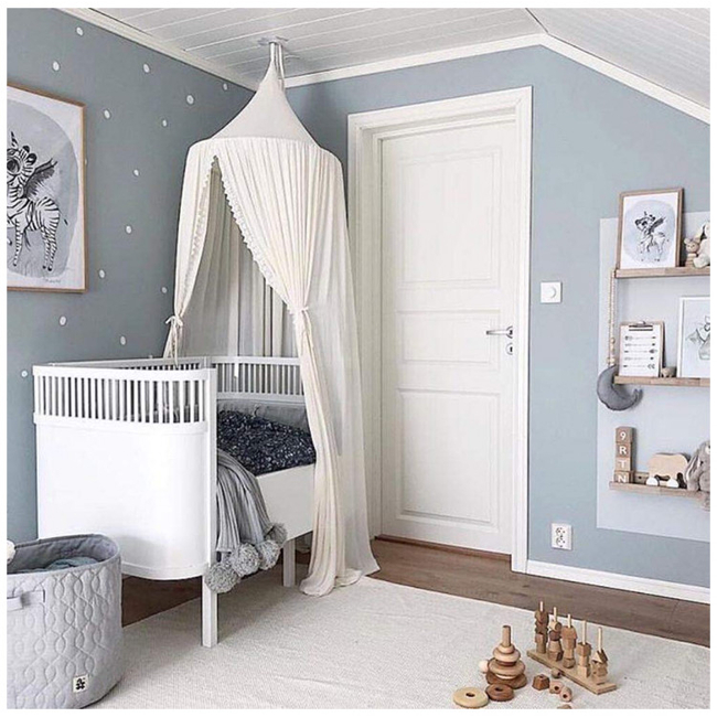 OEM Large Prince Mosquito Net For Kids Room 250cm White X000V6ARCR