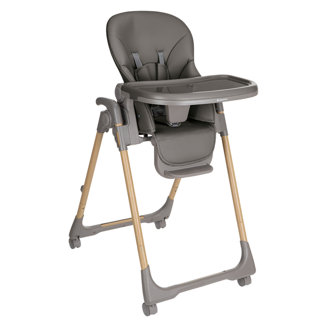 Kikka Boo Olive Καρεκλάκι φαγητού Ρυθμιζόμενο Dark Grey 31004010180 (Δώρο Μπολ Φαγητού με κουταλάκι)