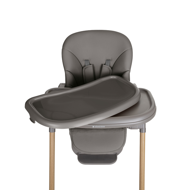 Kikka Boo Olive Καρεκλάκι φαγητού Ρυθμιζόμενο Dark Grey 31004010180 (Δώρο Μπολ Φαγητού με κουταλάκι)