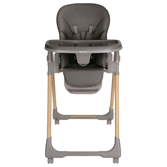 Kikka Boo Olive Καρεκλάκι φαγητού Ρυθμιζόμενο Dark Grey 31004010180 (Δώρο Μπολ Φαγητού με κουταλάκι)