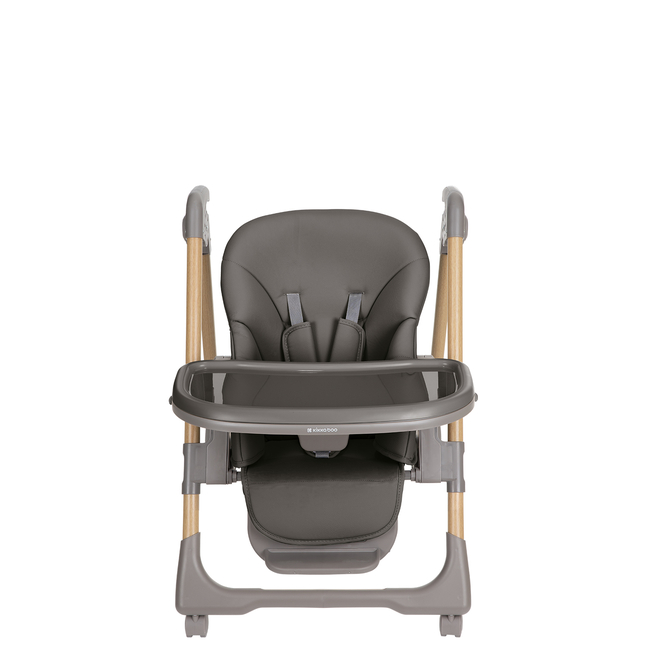 Kikka Boo Olive Καρεκλάκι φαγητού Ρυθμιζόμενο Dark Grey 31004010180 (Δώρο Μπολ Φαγητού με κουταλάκι)