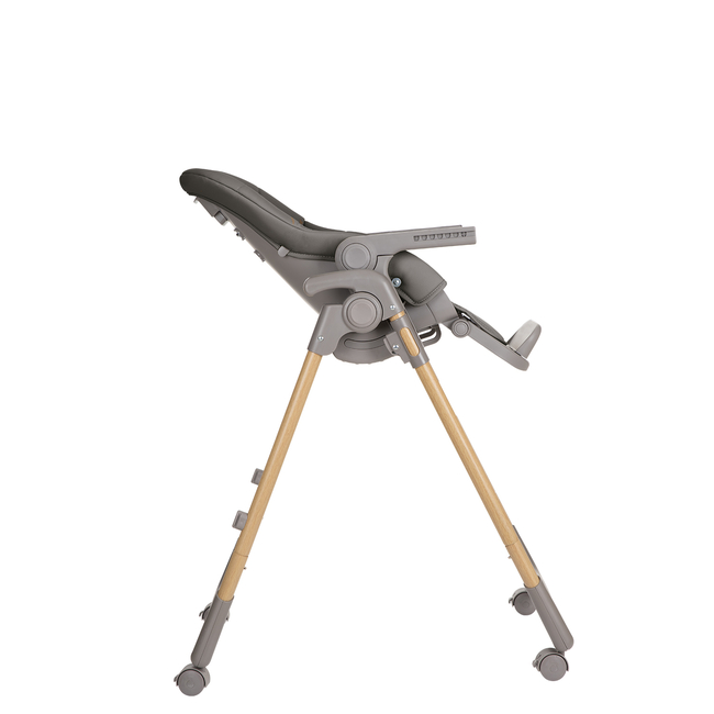Kikka Boo Olive Καρεκλάκι φαγητού Ρυθμιζόμενο Dark Grey 31004010180 (Δώρο Μπολ Φαγητού με κουταλάκι)