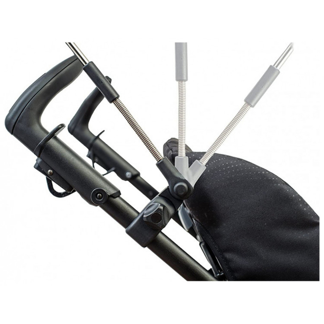 Ομπρέλα για παιδικά καρότσια με αντιηλιακή προστασία UV 50+ Altabebe AL7000-11 Ανθρακί
