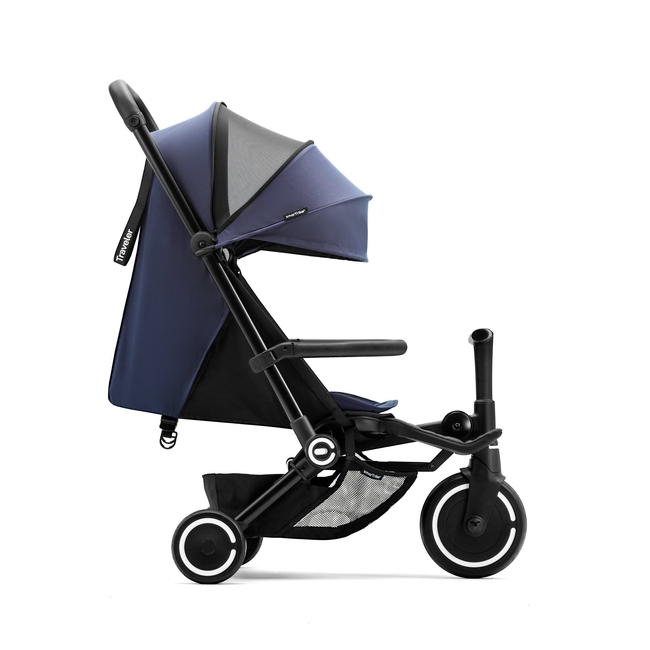 Smartrike Traveller 2 in 1 Lightweight Stroller-Tricycle 6-48 months Midnight Blue 5900804