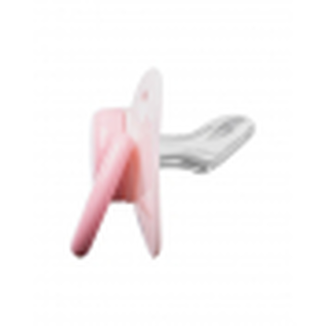 Kikka Boo 2 ΤΜΧ Ορθοδοντικές Πιπίλες Σιλικόνης 6-18 m Savanna Pink (31303010044)