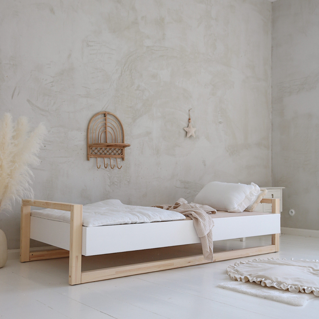 Luletto Modern Classic Παιδικό Κρεβάτι (Μασίφ Ξύλο) – Διαστάσεις Κατά Παραγγελία