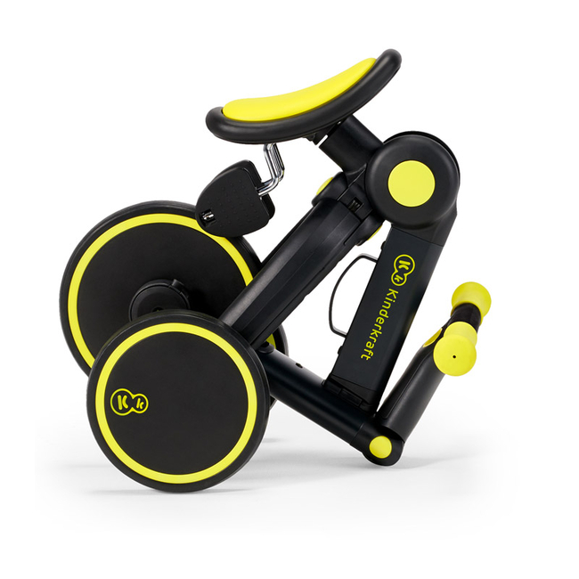 Kinderkraft 4TRIKE Children's Tricycle 12+ months Black Volt KR4TRI00BLK0000