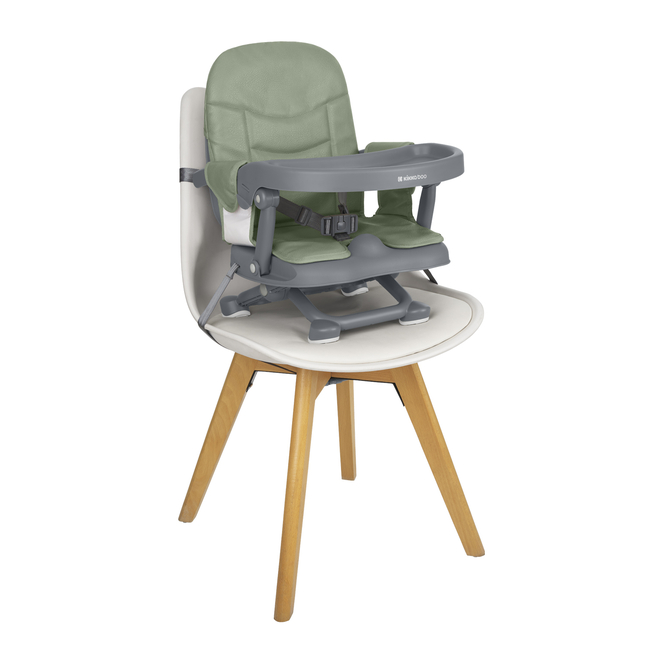 Kikka Boo Feeding booster seat Pappo Army Green 2025 31004010195