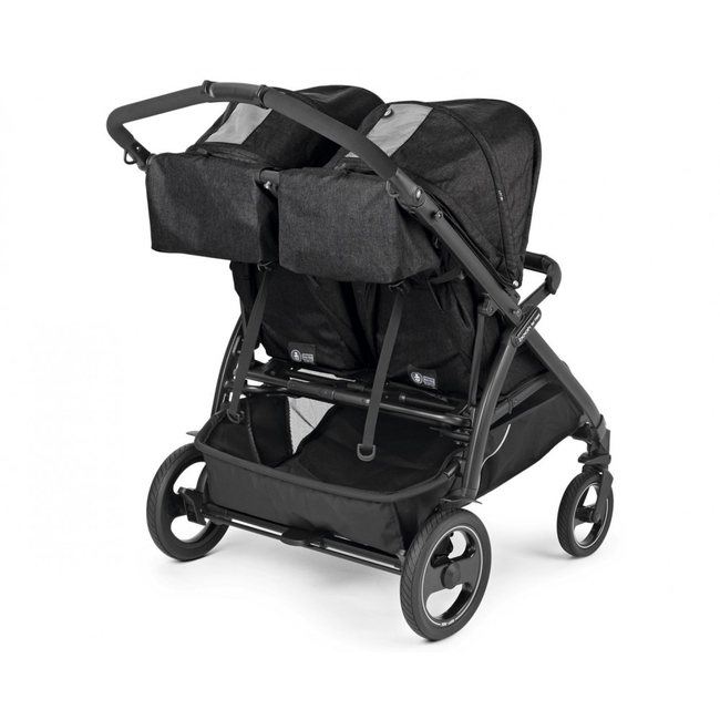 Twins Stroller Peg Perego Book For Two Ardesia 5449GL93