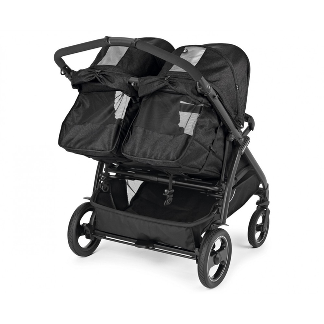 Twins Stroller Peg Perego Book For Two Ardesia 5449GL93