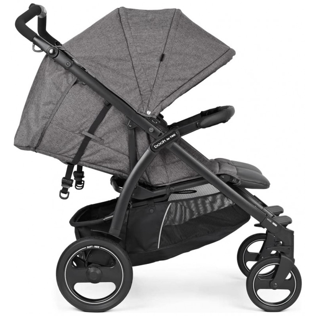 Peg Perego Book For Two Παιδικό καρότσι διδύμων Quarz 5449GL53