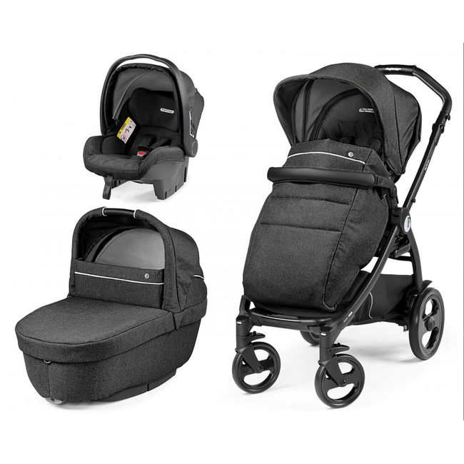 Peg Perego Book Smart Modular 3 in 1 Σύστημα Μεταφοράς Titanium 02818SV53