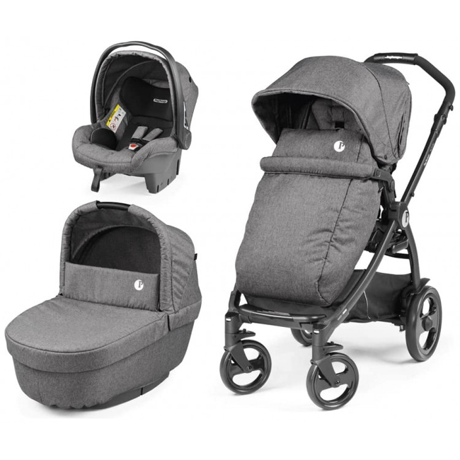 Peg Perego Futura Modular Trio Σύστημα Μεταφοράς 3 σε 1 Quartz 02819GL53