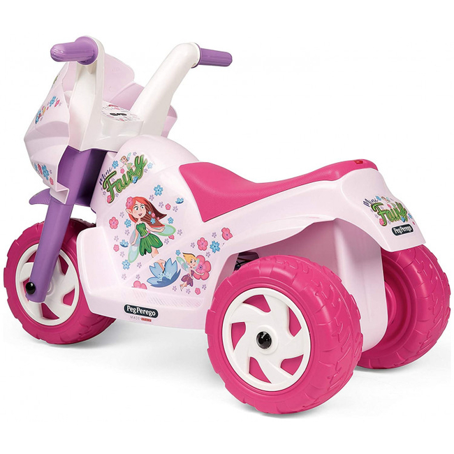 Peg Perego Mini Fairy Ηλεκτροκίνητη Παιδική Μοτοσυκλέτα 12+μηνών LED MP3 MD0008