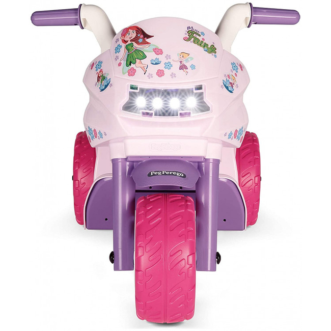 Peg Perego Mini Fairy Ηλεκτροκίνητη Παιδική Μοτοσυκλέτα 12+μηνών LED MP3 MD0008