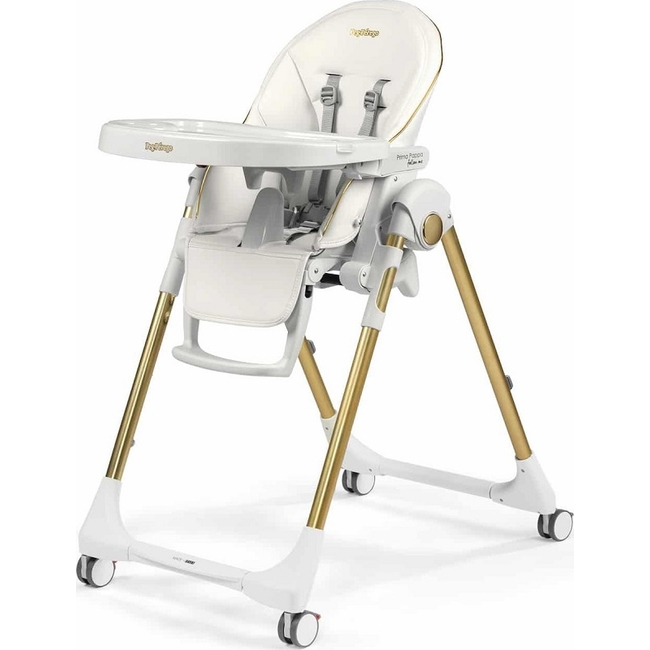 Peg Perego Prima Pappa Follow Me Feeding High Chair - Gold (4132BL100)