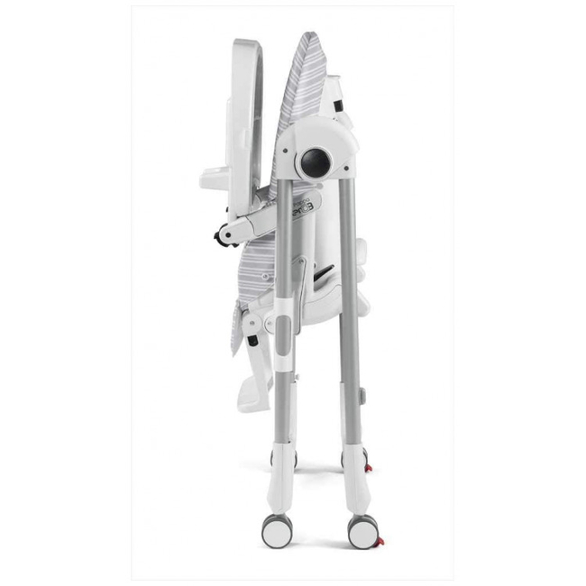 Peg Perego Prima Pappa Follow Me Feeding High Chair Linear Grey 4132RIG56