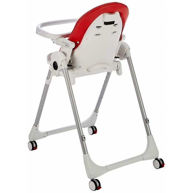 Peg Perego Prima Pappa Follow Me Παιδική Καρέκλα Φαγητού Fragola (4132BL59) (Δώρο Μπολ Φαγητού με κουταλάκι)