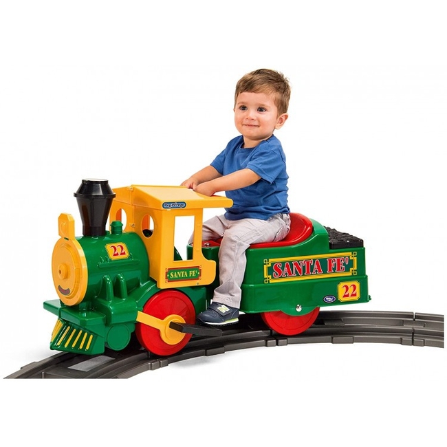 Peg Perego SANTA FE TRAIN Παιδικό Ηλεκτρικό Τραίνο 18+ μηνών ED1071